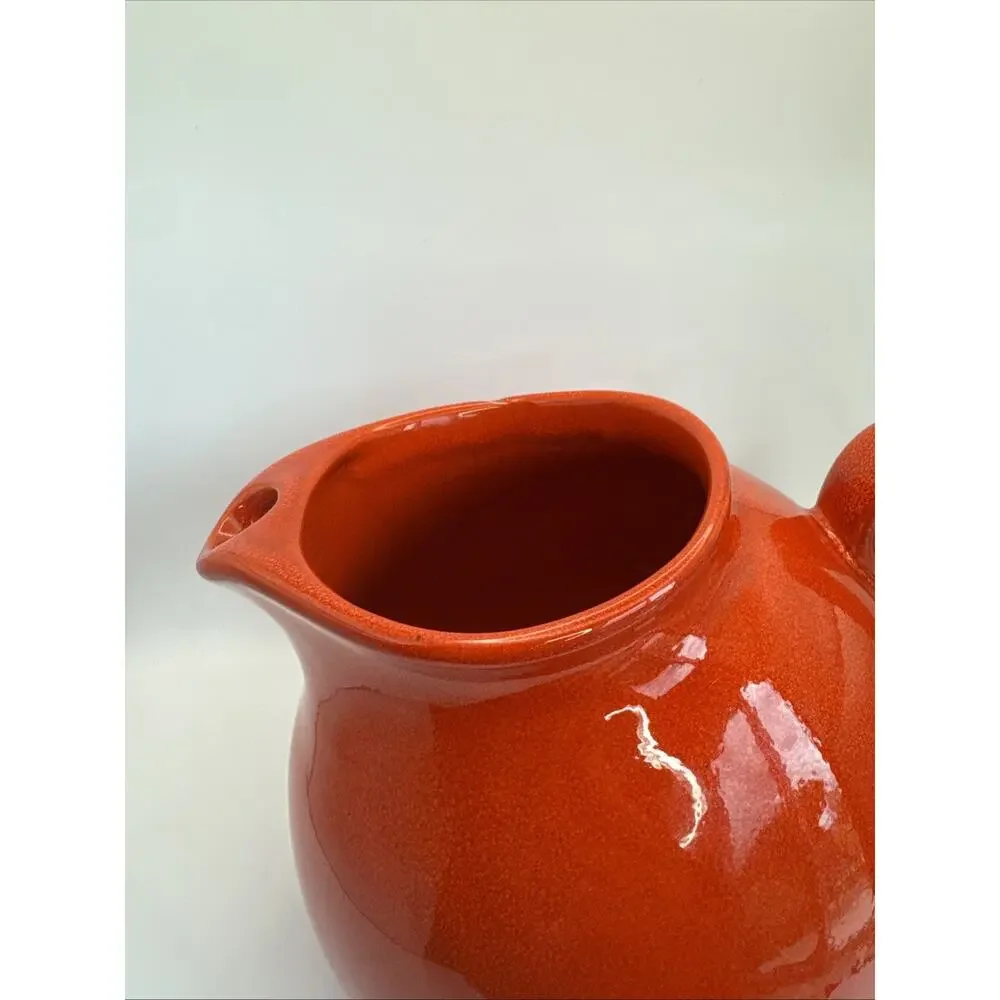 Vintage Waechtersbach Solid‎ Red bubble shaped 70 oz Pitcher